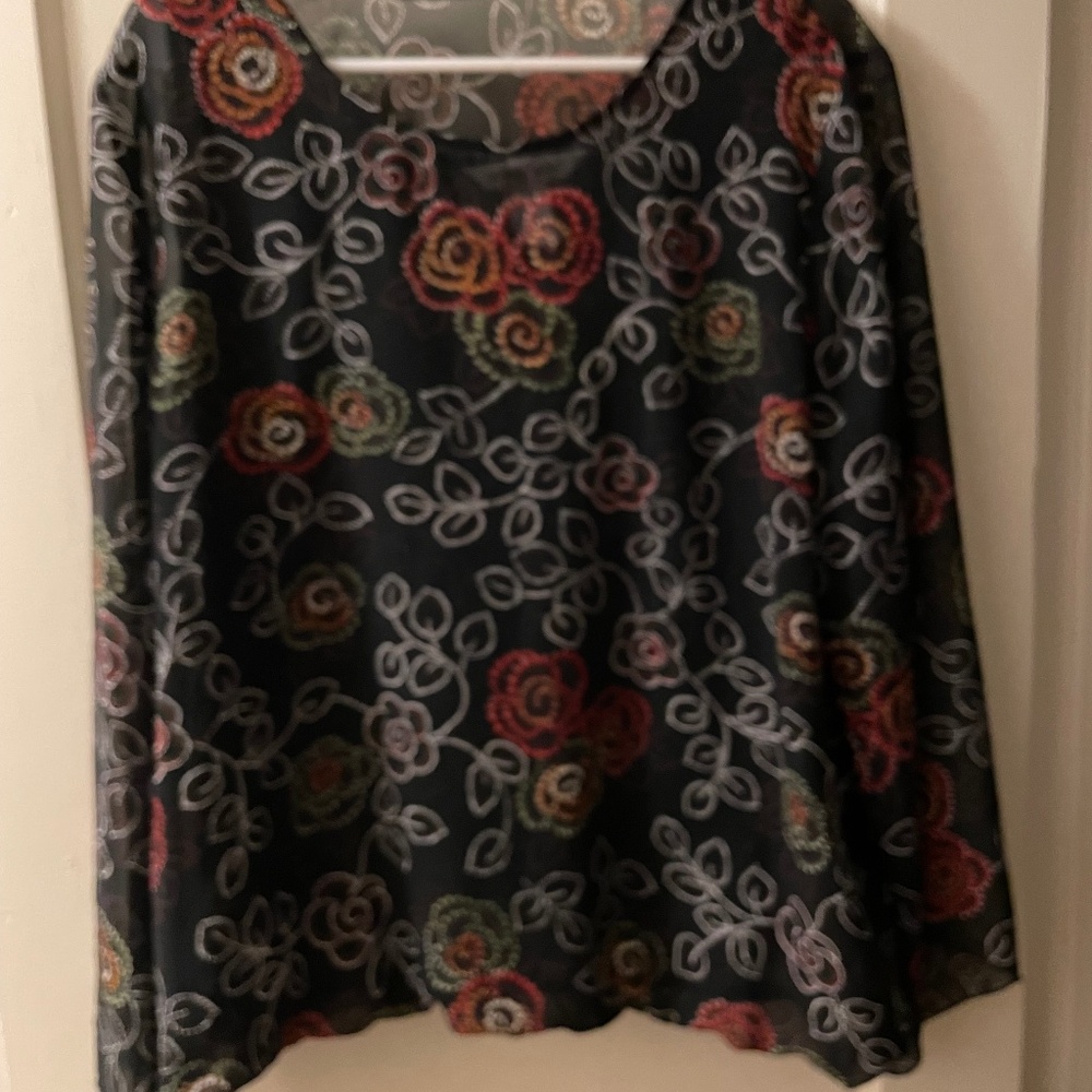 Plus Drapers And Damon’s blouse